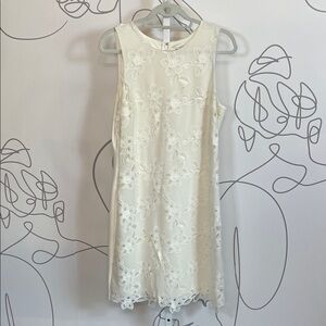 Kensie-Floral Embroidered Midi Dress size 14
